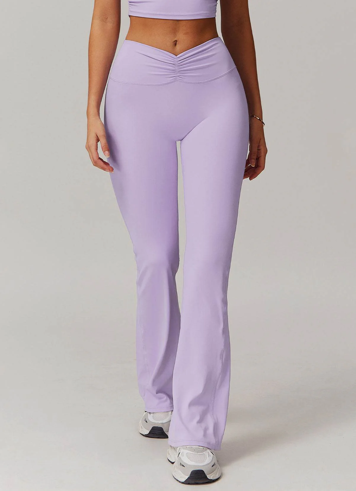 High Waist Workout Flare Pant - Artadvier