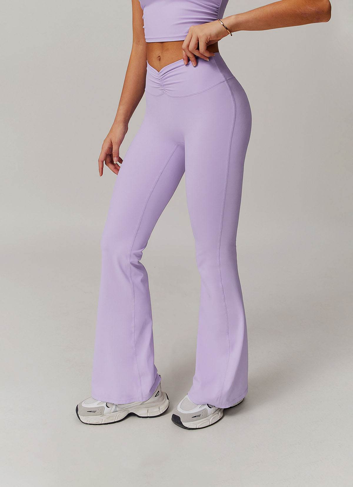 High Waist Workout Flare Pant - Artadvier