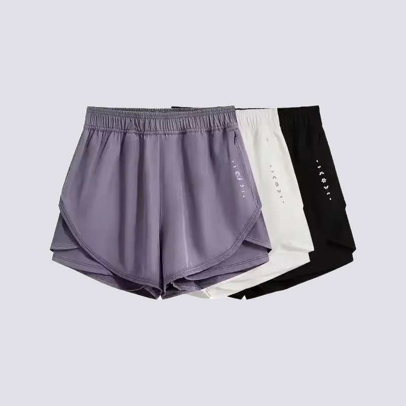 Women  s Athletic Shorts  C 2 Piece Quick Dry Running & Yoga Pants - Artadvier