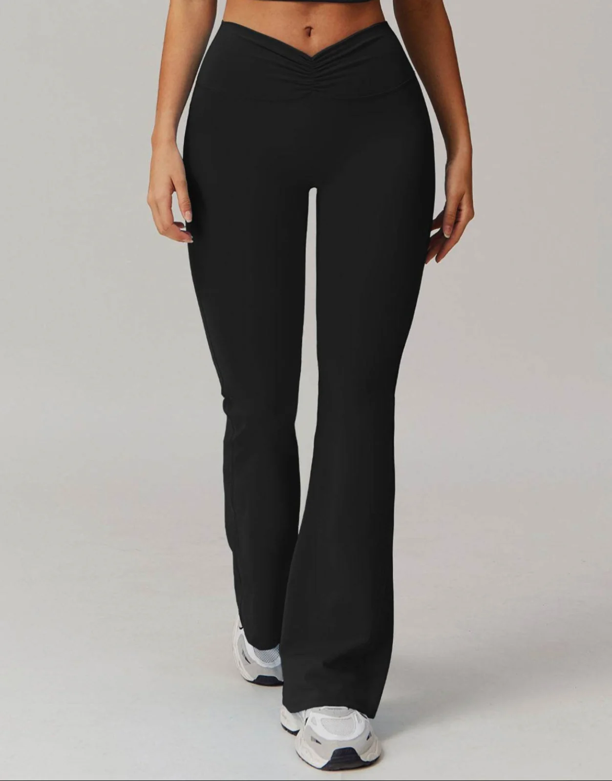 High Waist Workout Flare Pant - Artadvier